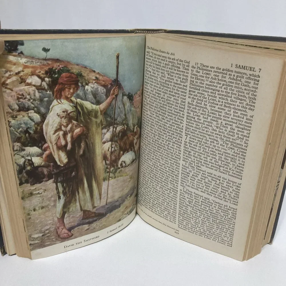 Vintage 1953 Holy Bible Revised Standard Version Thomas Nelson Vintage Hardcover